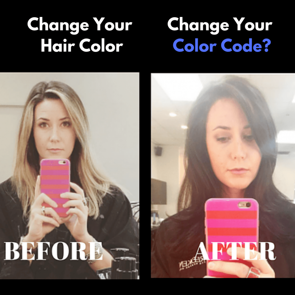 Hair Color and Color Code
